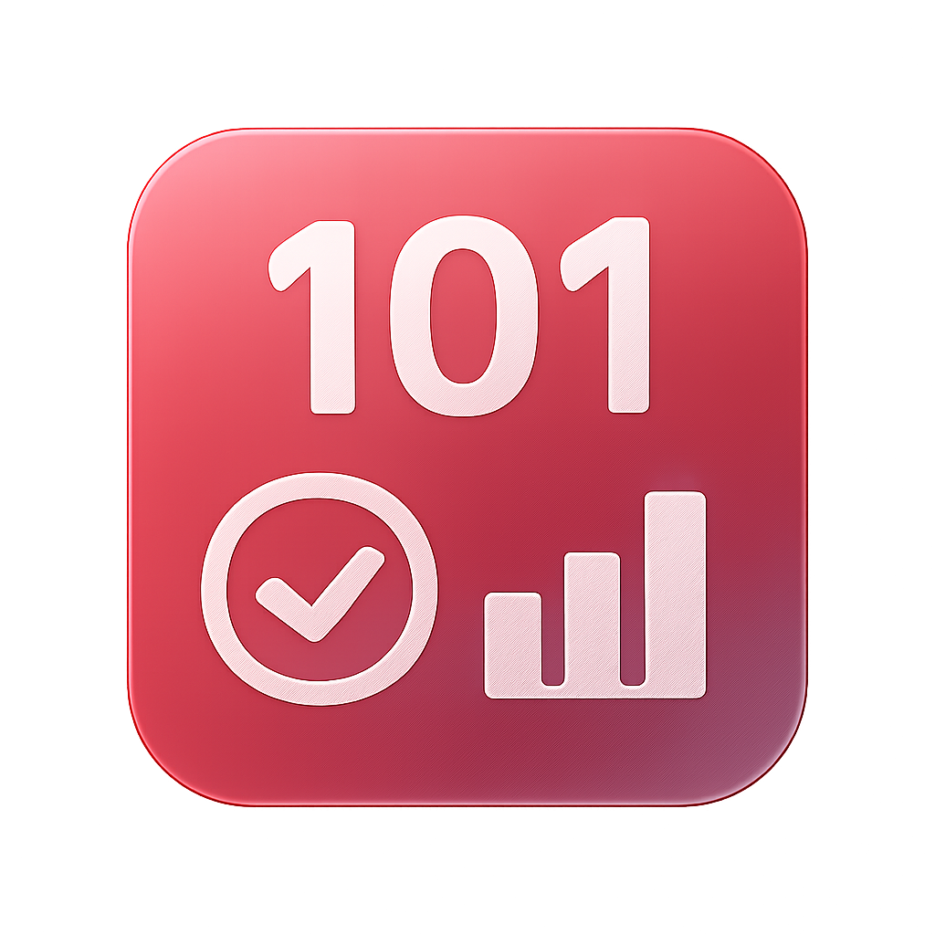 A professional badge for Troubleshooting for 101 Win.