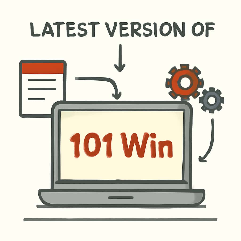 Diagram illustrating the features of 101 Win.
