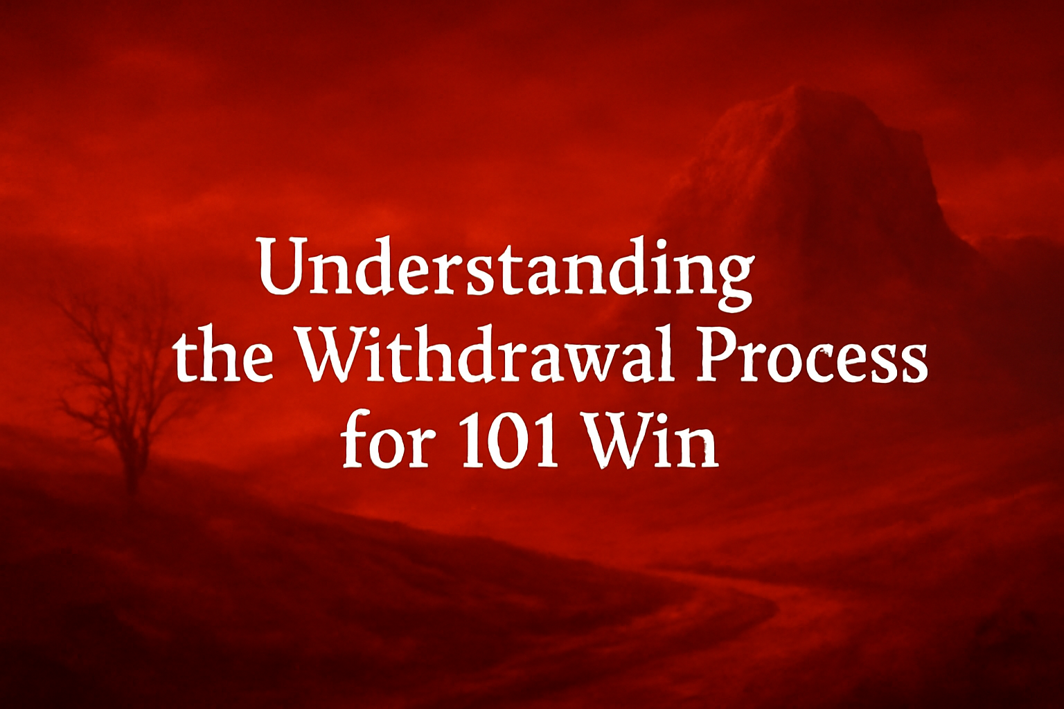 Informational scene showcasing the latest version of 101 Win.